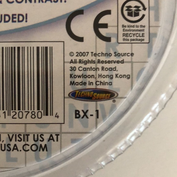 2007 Techno Source Pocket-Sized ILLUMINATED WORD Touch Screen Word Game New - Picture 10 of 10